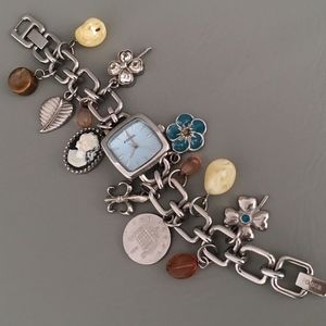 FOSSIL Multi Charm Stainless Steel Women's Watch